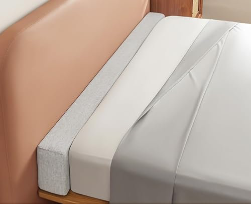 Hoowarm Lückenfüller für langes Bett/Matratzen-Lückenkissen/Kopfteil-Lückenfüller/Bettverbinder/Matratzenverlängerung, Schließt die Lücke Zwischen Matratze und Wand/Kopfteil(C,200x20x5cm/78x8x2in)
