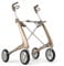 byACRE Carbon Ultralight Rollator - Welt leichtester Carbon Rollator - nur 4,8kg - Für Indoor und Outdoor - Faltbar und leicht in den Kofferraum und mit auf Reisen (Champagner-Gold, Komfort)