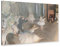 artboxONE Alu-Print 120x80 cm Die Probe des Balletts von Künstler Mango Art