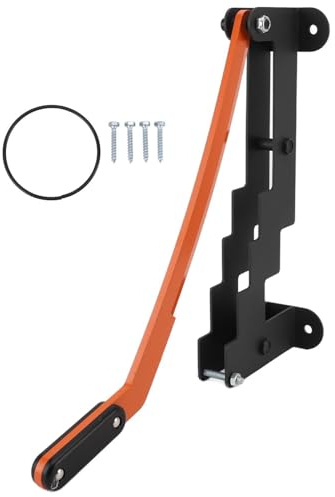 WIHFHGZ Fendoir à Bûches Mural, Bois Manuel en Acier Au Carbone Léger, avec Base Boulonnée Stable - Efficace, Portable, Parfait pour Camping et Usage Domestique