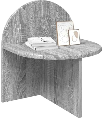 vidaXL Nachttisch Graues Sonoma 40 x 35,5 x 45,5 cm Holzwerkstoff, Bettzimmer Must-Haves, moderner Nachttisch, praktischer Beistelltisch, schickes Mobiliar für stilvolle Deko