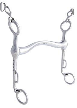 Stübben 2490 Dressurkandare Fine Line - 12,0 cm - 16 mm - Edelstahl