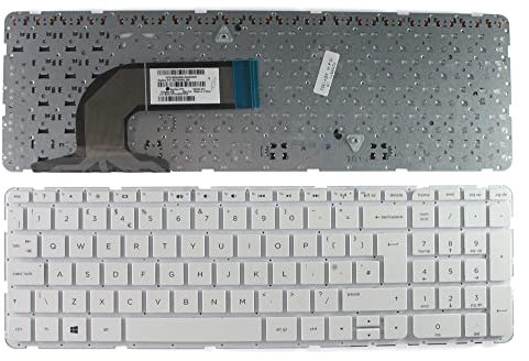 Power4Laptops Regno Unito Bianco Tastiera Sostitutiva per Portatili Compatibile con HP Notebook PC 256 G3