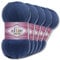 Alize 5 x 100 g Cotton Gold Premium Wolle| 39 Farben Sommerwolle Garn Stricken Amigurumi (279 | Nachtblau)