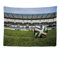 Ulticool - Fußball Ball Fußballtor Stadion - WM EK Wandteppich - 200x150 cm - Kinderzimmer - Poster - Tuch Teppich - Zubehör für Schlafzimmer Kinderzimmer - Grün