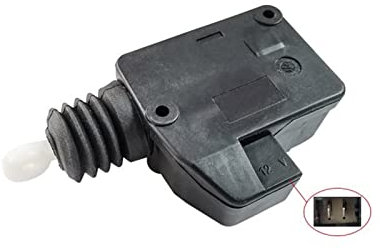 Actionneur Serrure Porte Actionneur De Serrure De Porte pour Peugeot 205 406 306 256366 661502 6615.02 Avant Gauche Voiture