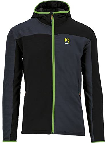 KARPOS NUVOLAU Fleece Black/Ombre Blue/Jasmine Green Man