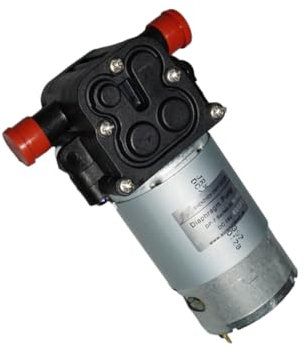 XiFor 555 - Pompa ad alta pressione a membrana con motore 18 V, pressione 8 bar, 150 ml/min, 12-24 V, pompa autoadescante per pistola ad acqua (tipo 2)