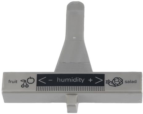 ensipart Belüftungsschieber für Gemüsefachdeckel in Kühlschrank kompatibel mit BOSCH 00627766 Belüftung für Deckel Gemüsefach