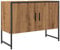 vidaXL Mueble de Lavabo Madera de ingeniería Roble Artisan 80x33x60 cm