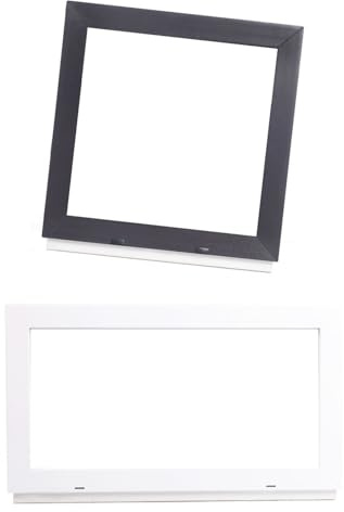 Kunststofffenster - Festverglasung - Fenster - 3 fach Verglasung - BxH: 700x1100 mm weiß/weiß
