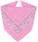 ZENO Rosa Bandana – 100% Baumwolle & Natürliche Fasern – Rosa Halstuch Ohne Polyester – Hochwertig, Weich, Langlebig & Waschmaschinenfest – Bandana Herren & Damen – Unisex & Kinder