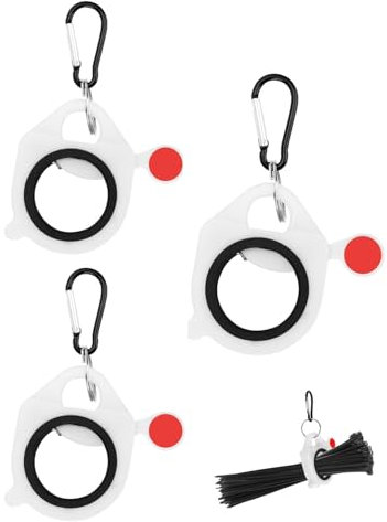 WUNZILO 3 pcs Supporto per Fascette, Staffa per Fascette per Fascette da 10/20/30/46 cm Tenditore per Fascette per Famiglie ed Esterni (Fascetta Non Inclusa)
