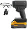 Turbo Jet Double-Blow V2.0, Soffiatore Turbo Jet senza fili con luce LED Soffiatore per foglie portatile, Soffiatore elettrico a batteria 130.000 giri/min 200 mph per patio, prato (for Milwaukee)