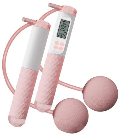 Corde à sauter électronique pour sports d'intérieur - Corde à sauter numérique pour exercices de fitness et perte de poids