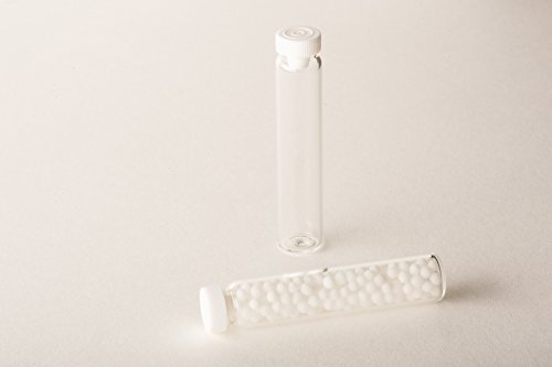 100 tubos de vidrio de borde enrollado, 2 ml, 2 g, cristal transparente, también para líquidos, con cierres.