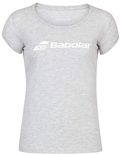 Babolat Damen Exercise Tee W t-Shirt, Grau meliert (High Rise Hthr), XO
