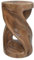 Thaiboo Beistelltisch Blumenständer Säule Hocker Nachttisch Blumensäule Dekoelement Akazienholz gewachst aussergewöhliches Design (13406 - Höhe 50cm)