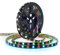 BTF-LIGHTING WS2812E ECO Legierung Drähte RGB Individuelle adressierbare 5050SMD 16.4FT/5M 30Pixel/m 150Pixel DC5V Flexibel Schwarz PCB Voll Farbe LED Strip Traumfarbe IP65 Wasserdicht für DIY Projekt