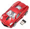 KLEIN Design CM0022 Souris Optique sans Fil modèle Voiture de Sport Couleur Rouge