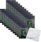 Antibeschlag-Tuch für Brillen, Bprtcra Nano Antibeschlag Tücher Wiederverwendbares Brillentuch Reinigungstuch, Anti Fog Cloth for Glasses, Displays, Bildschirme (20 Stück)