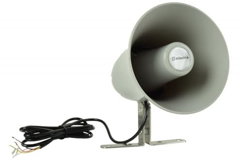 Adastra Active Weatherproof Horn Speaker 15W, Securtiy, CCTV, Voice Alerts