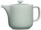 Ritzenhoff & Breker Kanne Jasper, Steinzeug, 1,4 Liter, Teekanne/Kaffeekanne in moderner Trendfarbe, Mattglasur & Soft-Touch-Haptik, Mint