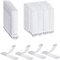 Ainiv 32-Pairs(64 Strips) Adhesive Picture Hanging Strips, Medium 69x19mm Double Side Hook Loop Mounting Tapes for Photo Frame, Damage Free Removable Wall Adhesive Strips for Poster Picture Hanger