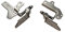 AJPARTS UK New Laptop Hinge Replacement For Dell Vostro 15 3510 3520 3525 Compatible P/N: 0DWRHJ 087GX7 0NVGVH Notebook LCD Screen Hinges Brackets Left Right Set Pair UK Shipping