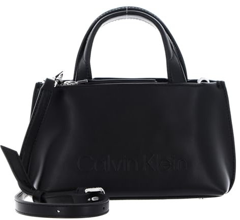 Calvin Klein Damen Tasche Ck Set Mini Bag Klein, Schwarz (Ck Black), Einheitsgröße