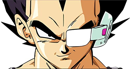 TLDSHOP® - Aufkleber DRAGONBALL Z - Aufkleber Für Klimaanlagen, Möbel, Auto, Motorrad - Dragonball z Comics Cartoon Sticker: (Farbe, Vegeta)