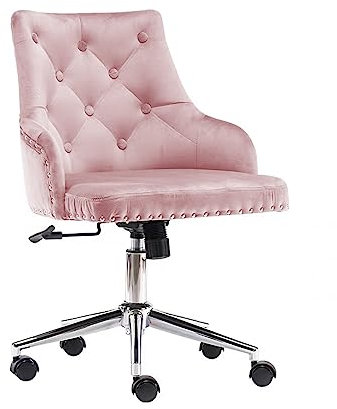 HTI-Living Drehstuhl Nevic Schreibtischstuhl höhenverstellbar Kippfunktion Rosa
