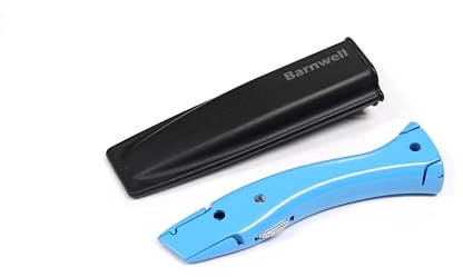 Barnwell Blue Stingray Carpet Fitters Work Trimming Fixed and Holster