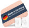 Duscheinlage, Duschmatte Step ca. 54x54 cm, rosa, 100% TPE | inkl. 2 Haken | frei von PVC, Phthalaten, Blei, Latex | TÜV geprüft | Made in Germany