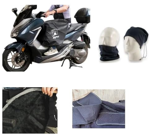 Kompatibel mit Piaggio TYPHOON 125 X R KAT Beinschutz Thermodecke für Roller Wasserdicht Winddicht Kälteschutz Beinabdeckung Universal