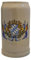 Bayerischer Maßkrug Bierkrug mit Löwe und Fahne Inhalt 1L super Geschenk für jeden Anlass Geburtstagsgeschenk Geschenk für Mann Weihnachten Partygeschenk Oktoberfest