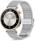 KeeFos 18mm Metal Correa Compatible Con Huawei Watch 5 42mm/Watch GT 5 Pro 42mm/GT 5 41mm/GT 4 41mm, Pulseras de Repuesto Metal, Correas de Hombres y Mujeres - Plata