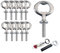 10 Stück Flaschenöffner Rohling DIY Edelstahl Bieröffner Hardware Flaschenöffner Rohling