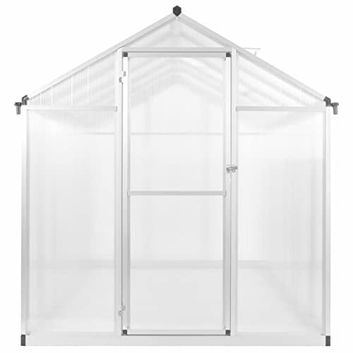 Homgoday Aluminium Greenhouse 302x190x195 cm 11.19 m³