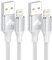 Aioneus iPhone Ladekabel, Lightning Kabel [2Pack 2M+2M] Ladekabel iPhone Schnellladekabel MFi Zertifiziert USB Lightning Kabel für iPhone 14 13 12 11 Pro Max Mini XS XR X 8 7 6 6s Plus 5 SE 2020,iPad