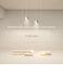 QYSMGS LED Hängelampe Modern Dimmbare Lineare Esstisch Pendelleuchte mit Fernbedienung Spotlights Höhenverstellbare Hängelampe für Esszimmer Büro Arbeitszimmer Hängelampe (weiß, 100cm)