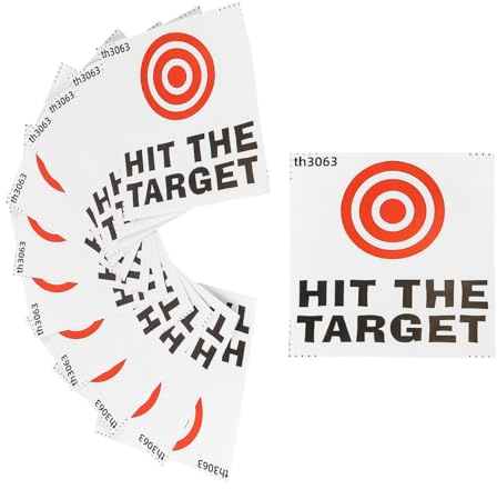 Nicear 12 Pcs Toilet Target Stickers Bullseye Stickers Aiming Potty Training Pee Target Aim Bullseye Decal Bumper Sticker For Toilet Urinal