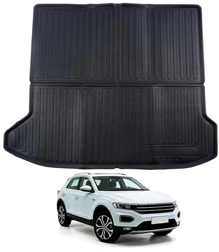 Auto Kofferraummatte für Hyundai IONIQ 5 (Elektro) 2022-2025 | Allwetter Kofferraummatte aus TPE, Wasserdicht rutschfest Passgenau, Schwarz, schmutzabweisend, leicht zu reinigen