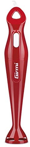 Girmi MX01 Mixeur plongée, 170 W, plastique, rouge