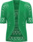 VR7 Damen Strick-Bolero, gehäkelt, Cardigan, jadegrün, S-M