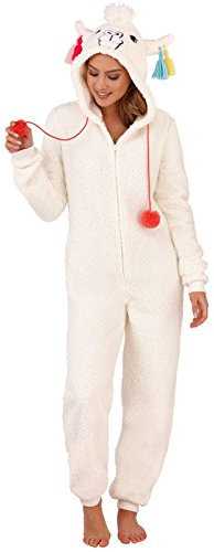 Loungeable Damen Jumpsuit Lama 798028 L