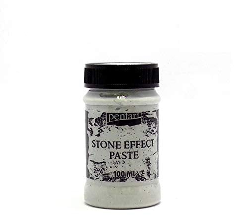 Zita's Creative Steinpaste 100ml - Zement. - Reliefpaste, 3D Paste, Steineffekt Paste