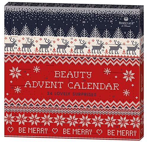 Boulevard de Beauté 24 Beauty Days - der Beauty-Adventskalender im weihnachtlichen Strick-Design, 24 Stück, 21422000