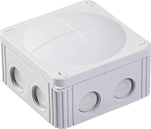 Wiska 10060532 Abzweigkasten (L x B x H) 110 x 110 x 66 mm Lichtgrau IP66/IP67 1 St.