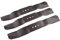SECURA Jeu de lames (mulching) compatible avec Husqvarna Rider 16 953521401 (103cm Carter de coupe) Tracteur de pelouse